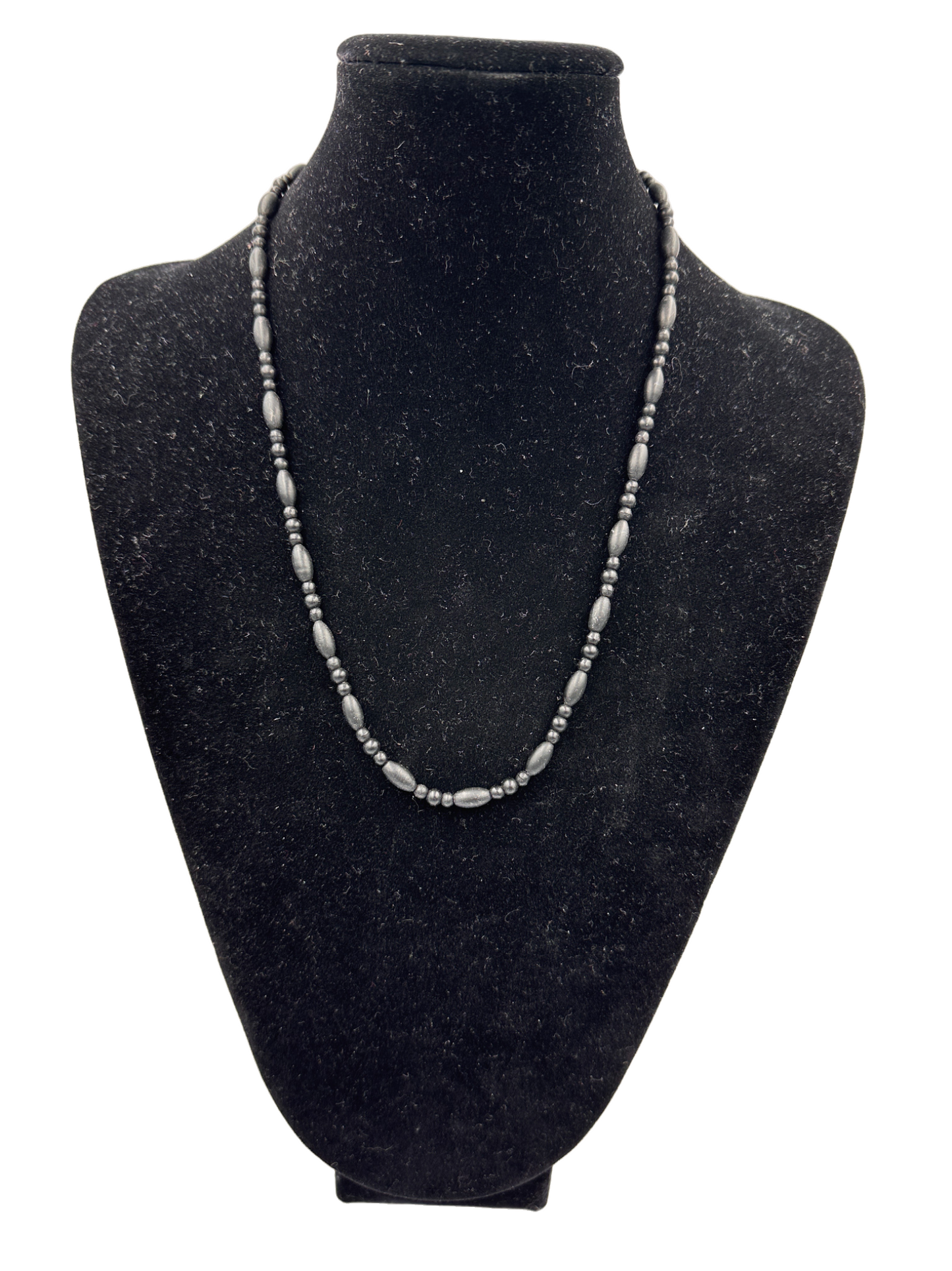 Elegante Onyx Perlenkette