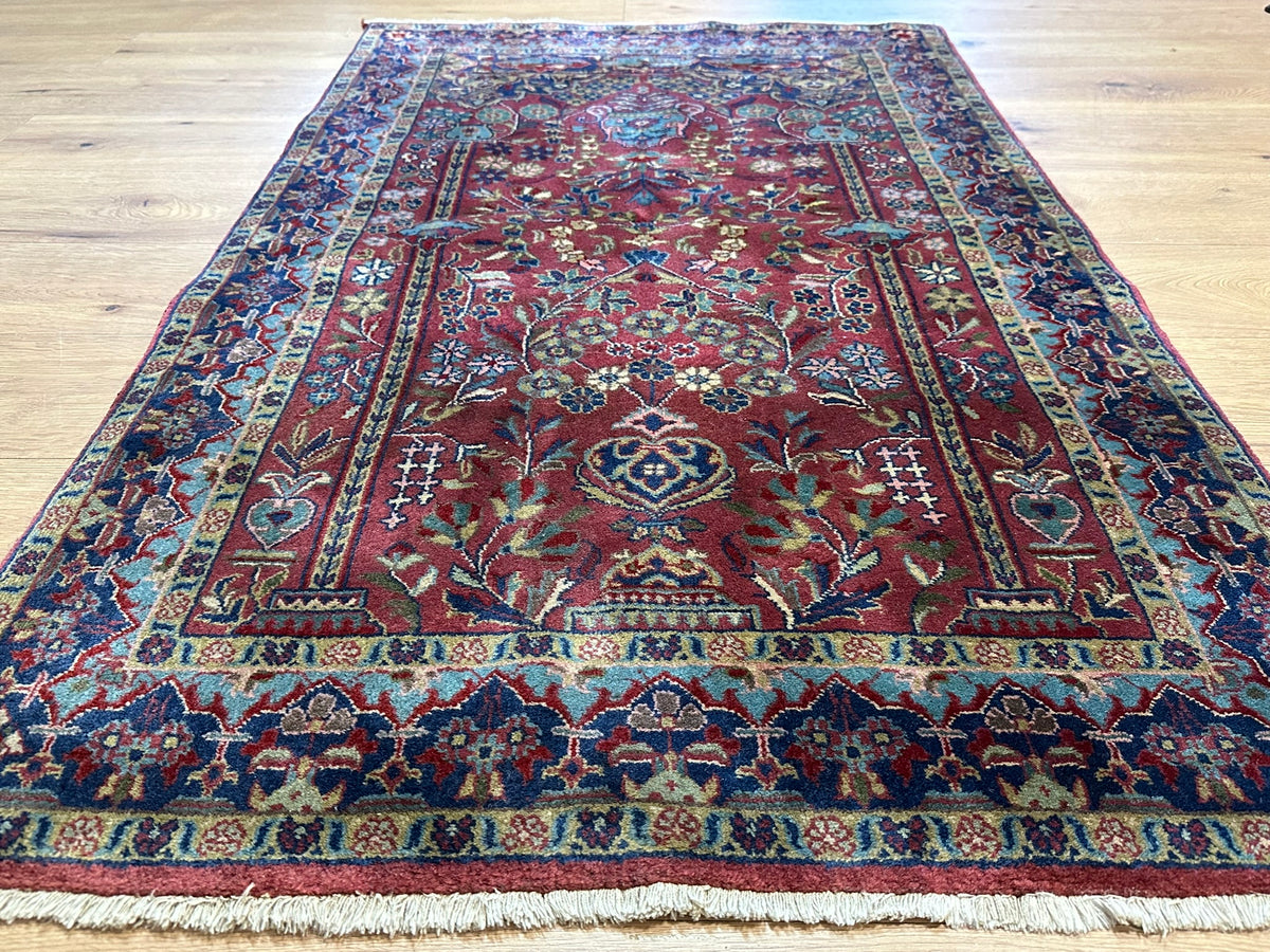 Orientteppich handgeknüpft US Sarough Re-Import 157x93 cm