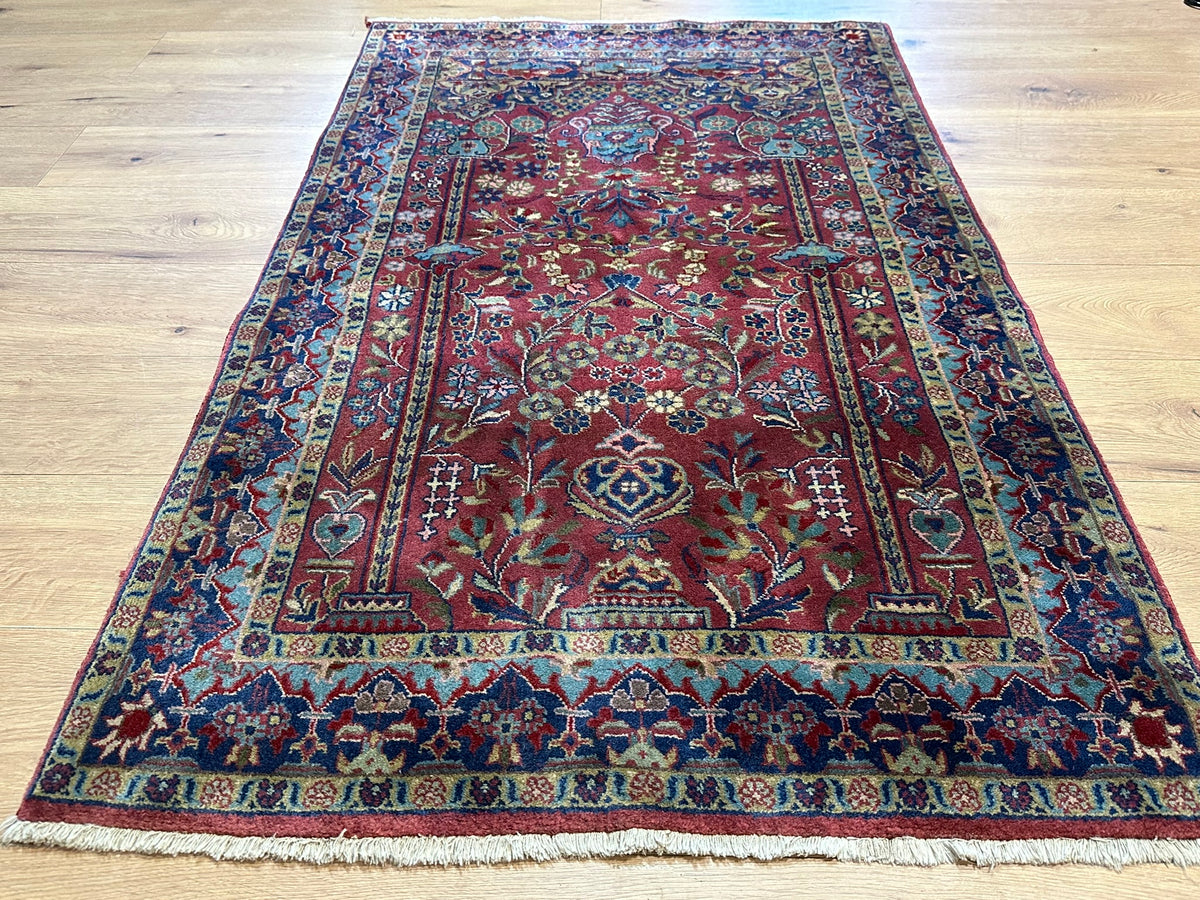 Orientteppich handgeknüpft US Sarough Re-Import 157x93 cm