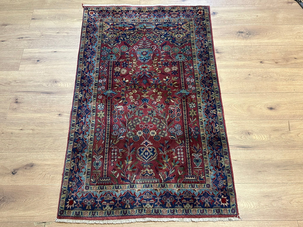 Orientteppich handgeknüpft US Sarough Re-Import 157x93 cm
