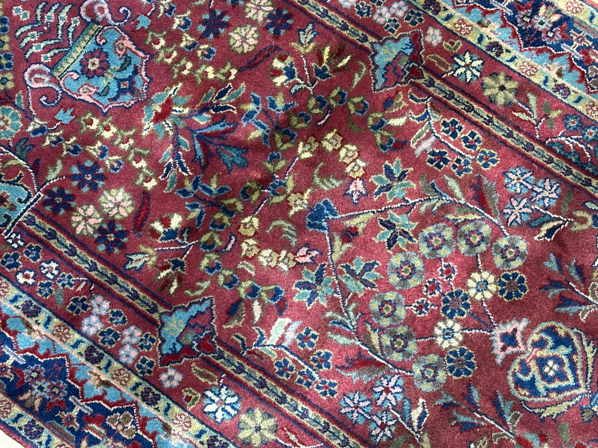 Orientteppich handgeknüpft US Sarough Re-Import 157x93 cm