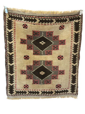 Handgeknüpfter Kazak Orientteppich 123x113cm