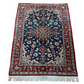 Orientteppich handgeknüpft Isfahan Kork fein 143x105 cm