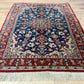 Orientteppich handgeknüpft Isfahan Kork fein 143x105 cm