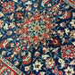 Orientteppich handgeknüpft Isfahan Kork fein 143x105 cm