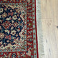 Orientteppich handgeknüpft Isfahan Kork fein 143x105 cm