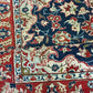 Orientteppich handgeknüpft Isfahan Kork fein 143x105 cm