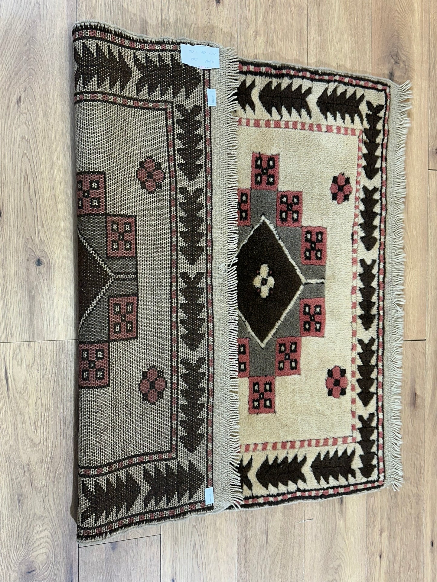 Handgeknüpfter Kazak Orientteppich 123x113cm
