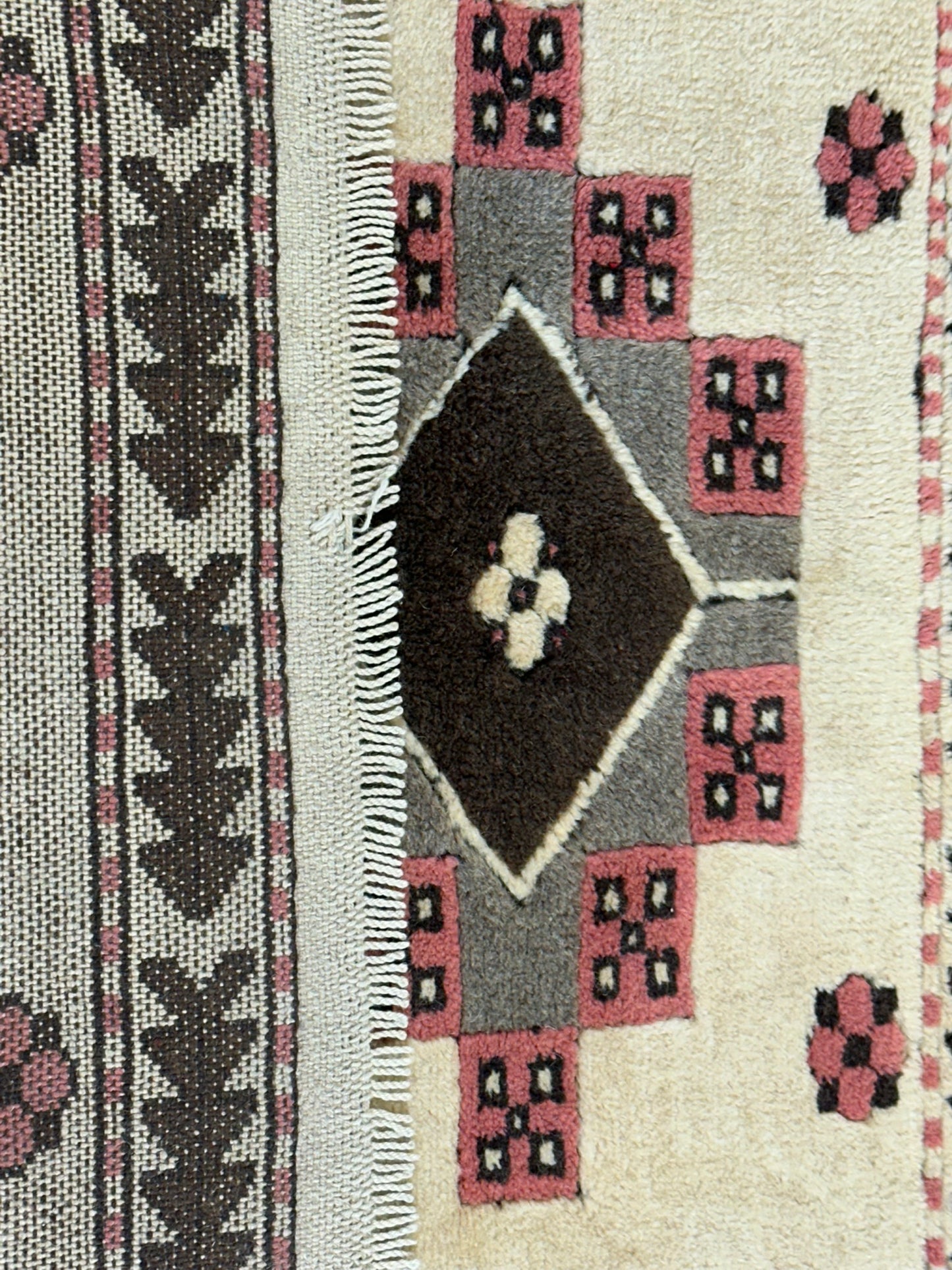 Handgeknüpfter Kazak Orientteppich 123x113cm