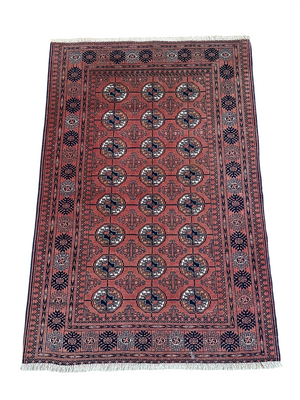 Handgeknüpfter Perserteppich Jomut Buchara – 150x100 cm Wolle