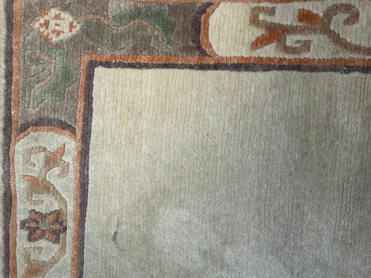 Orientteppich handgeknüpft Nepal Tibet Wolle 156x100 cm