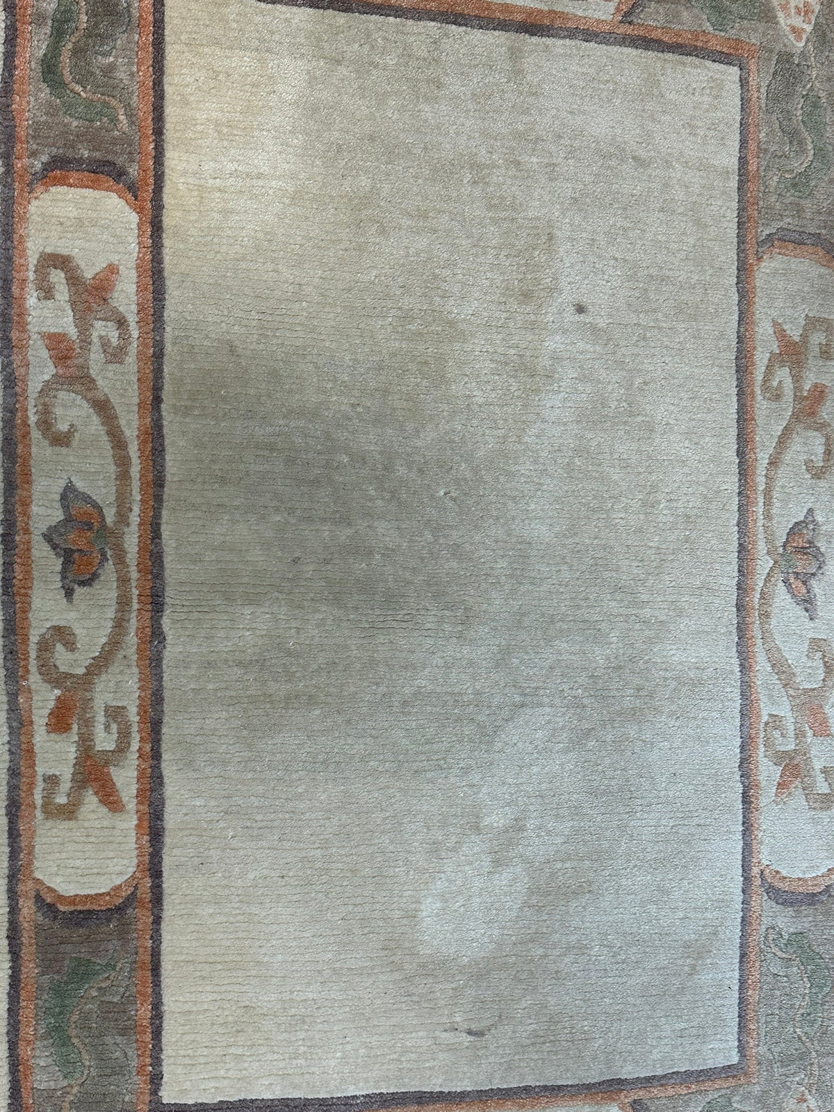 Orientteppich handgeknüpft Nepal Tibet Wolle 156x100 cm