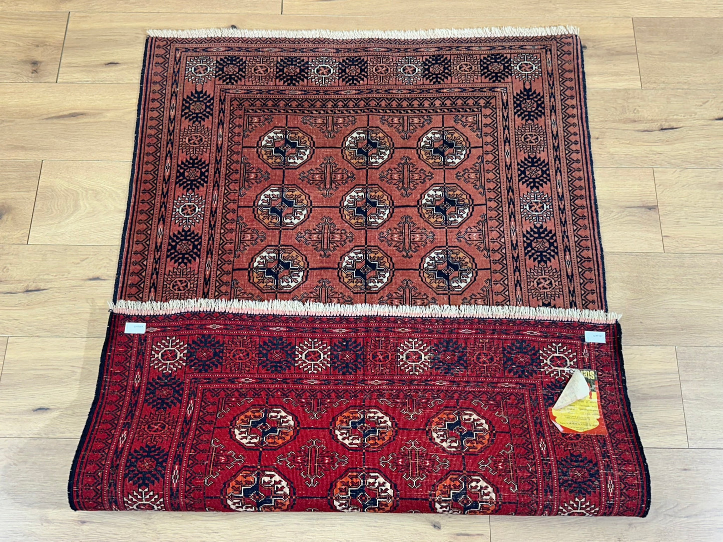 Handgeknüpfter Perserteppich Jomut Buchara – 150x100 cm Wolle