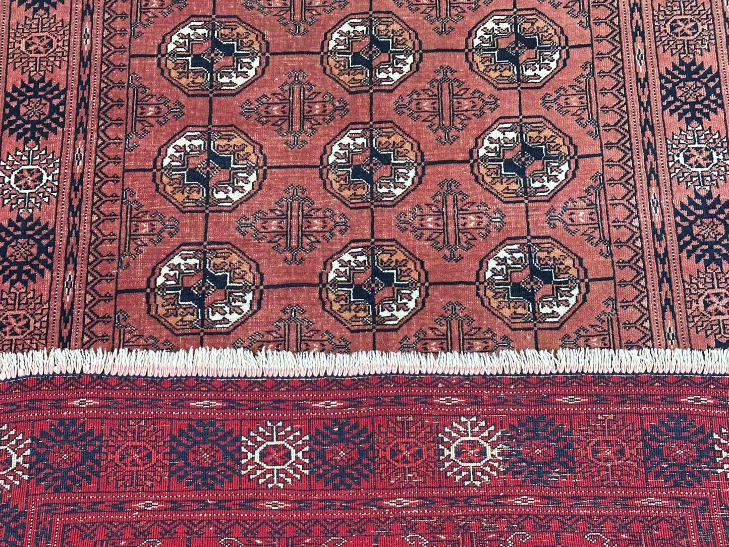 Handgeknüpfter Perserteppich Jomut Buchara – 150x100 cm Wolle