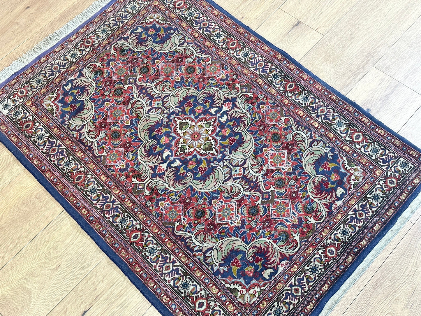 Handgeknüpfter Bidjar Perserteppich  Wolle, 125x85 cm
