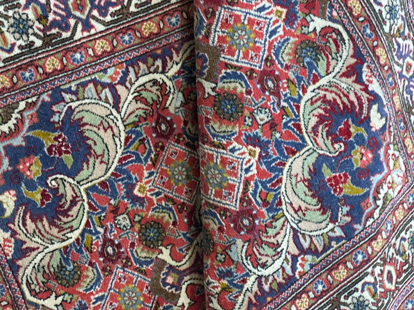 Handgeknüpfter Bidjar Perserteppich  Wolle, 125x85 cm