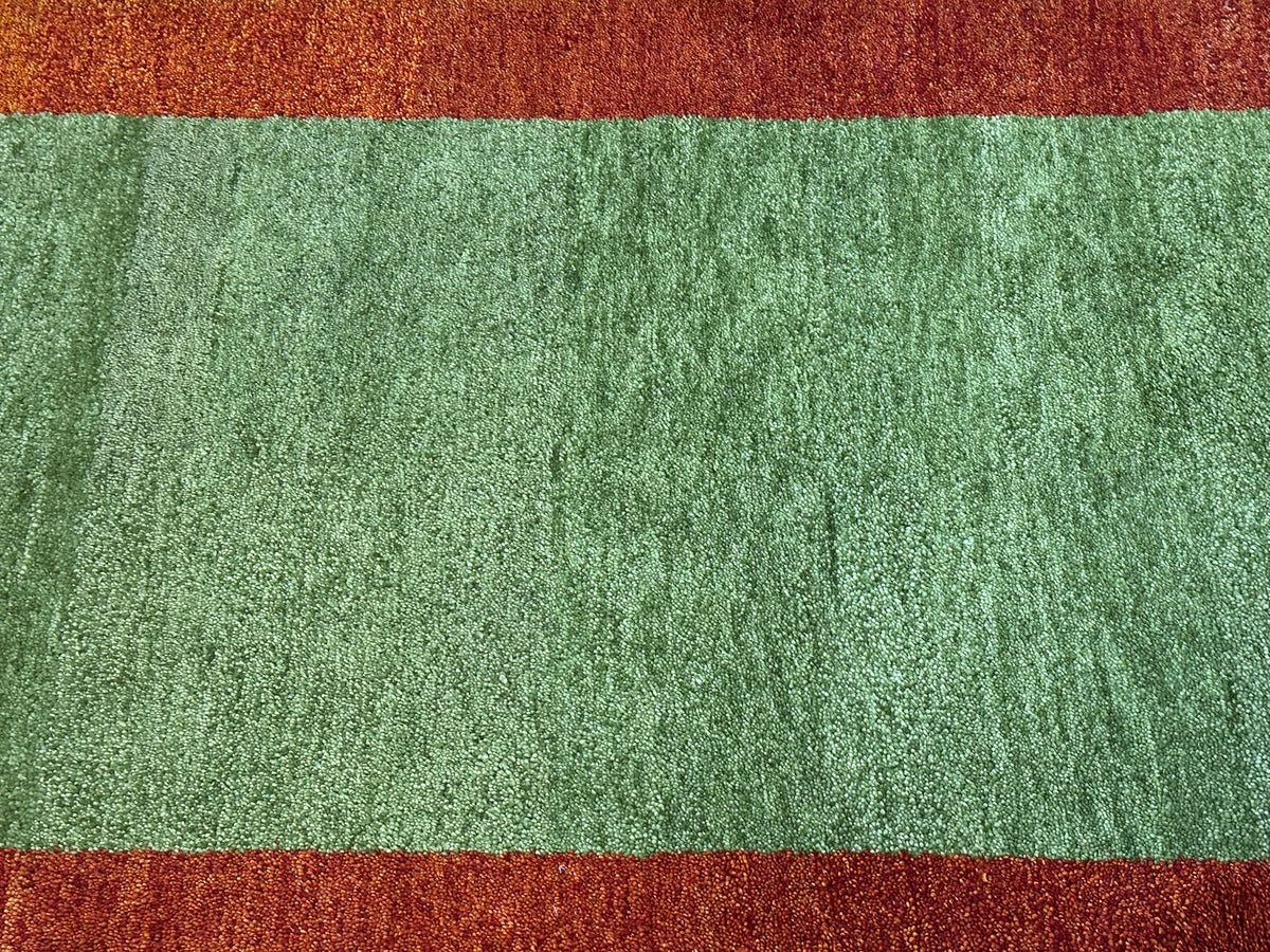 Orientteppich handgeknüpft Indian Gabbeh Wolle 163x95 cm