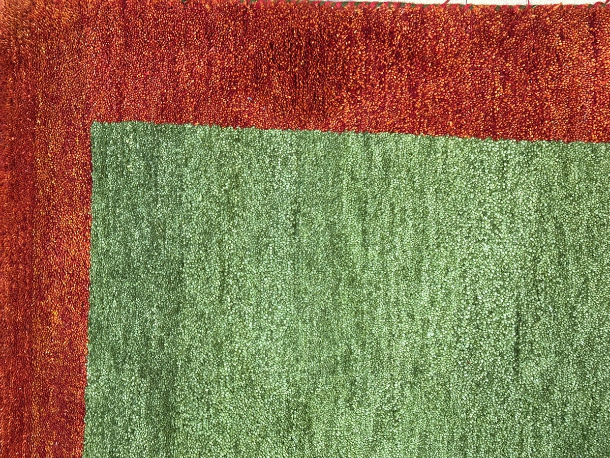 Orientteppich handgeknüpft Indian Gabbeh Wolle 163x95 cm