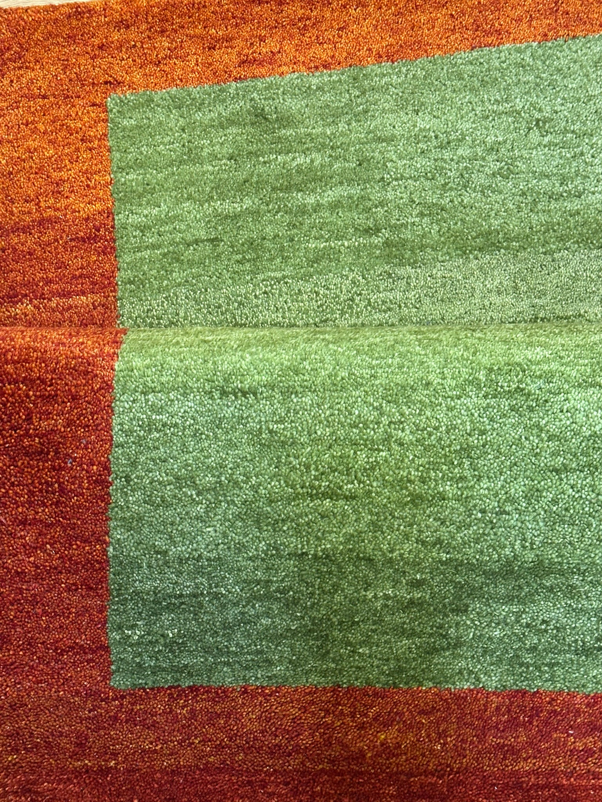 Orientteppich handgeknüpft Indian Gabbeh Wolle 163x95 cm