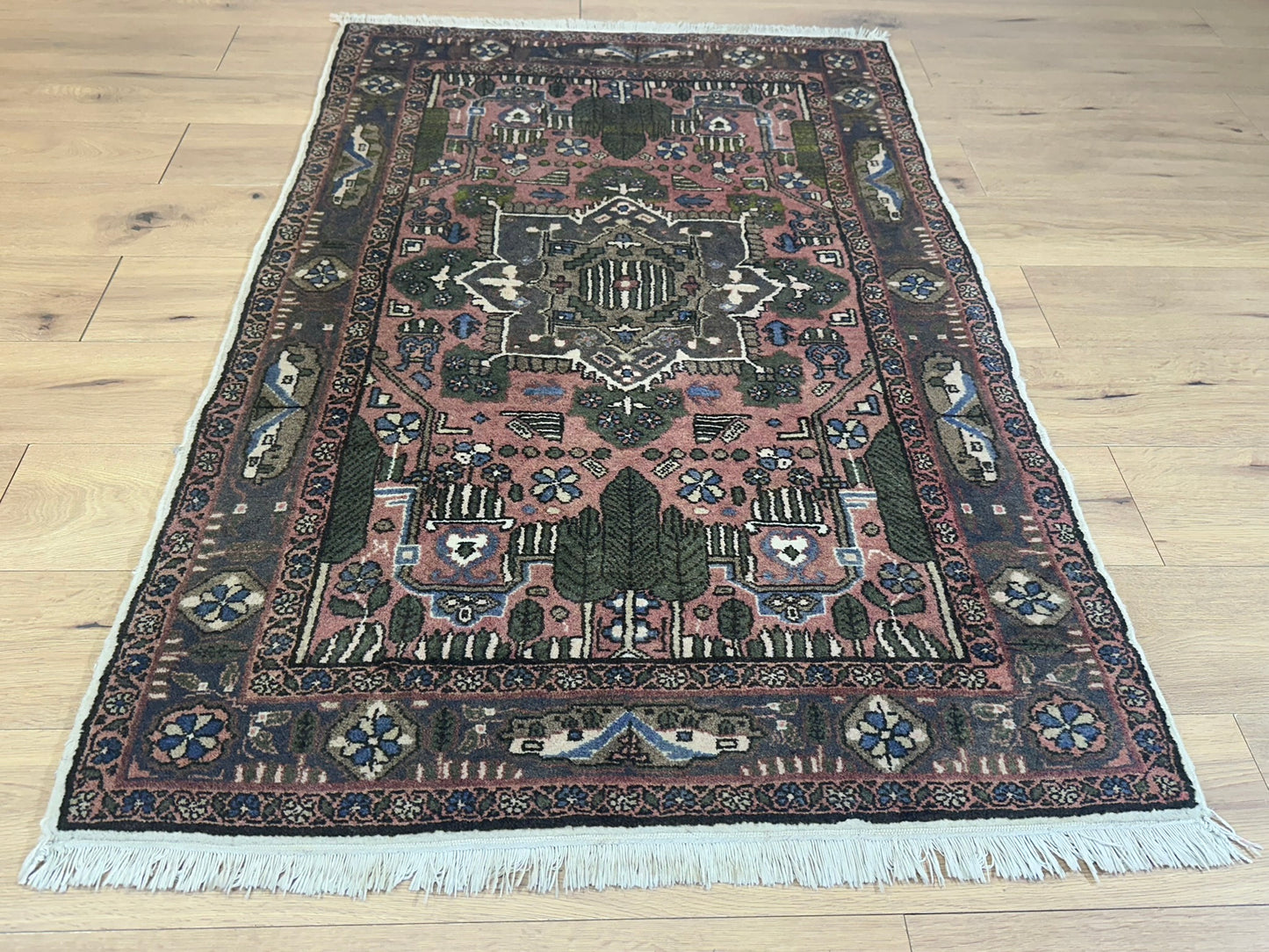 Handgeknüpfter Bidjar Perserteppich  Wolle, 125x85 cm