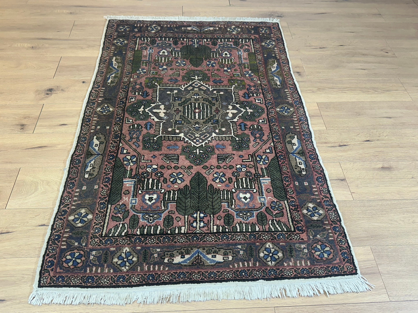Handgeknüpfter Bidjar Perserteppich  Wolle, 125x85 cm