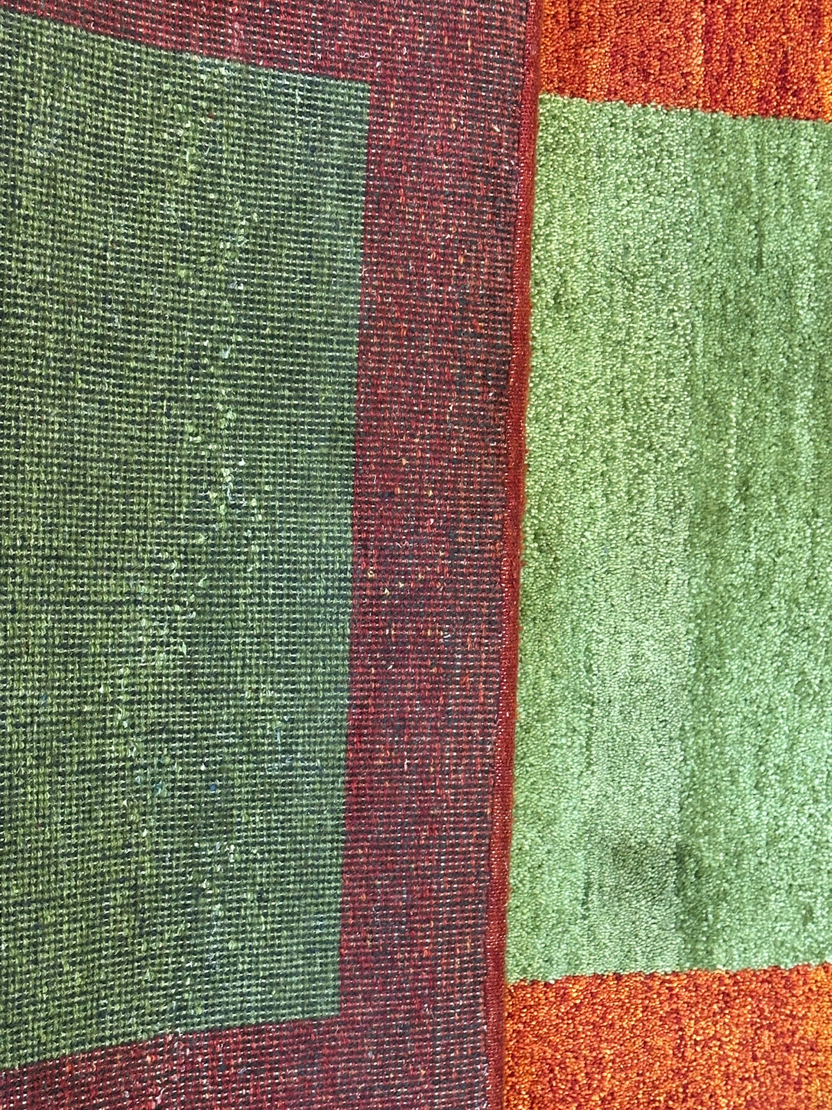 Orientteppich handgeknüpft Indian Gabbeh Wolle 163x95 cm