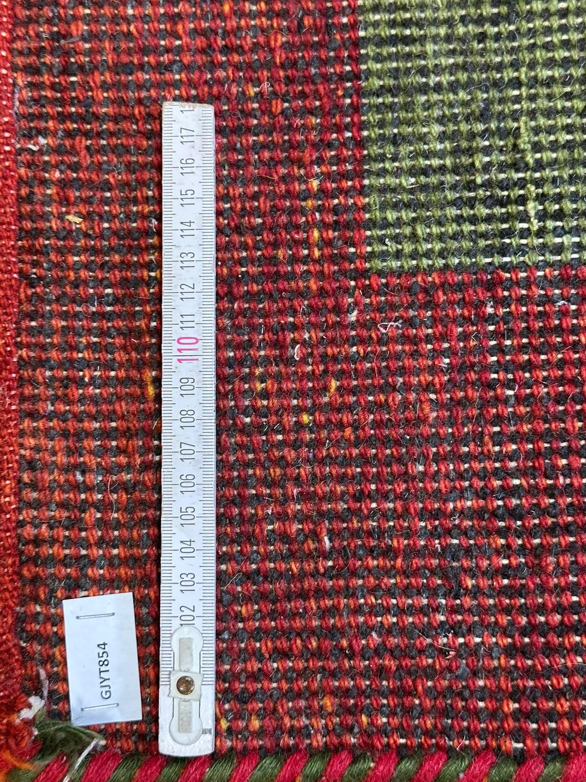 Orientteppich handgeknüpft Indian Gabbeh Wolle 163x95 cm