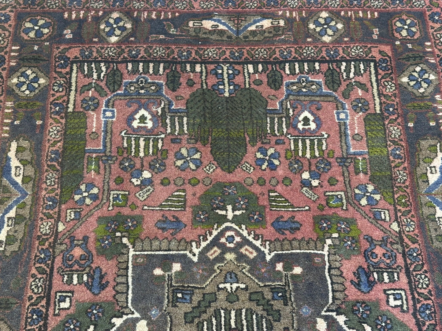 Handgeknüpfter Bidjar Perserteppich  Wolle, 125x85 cm