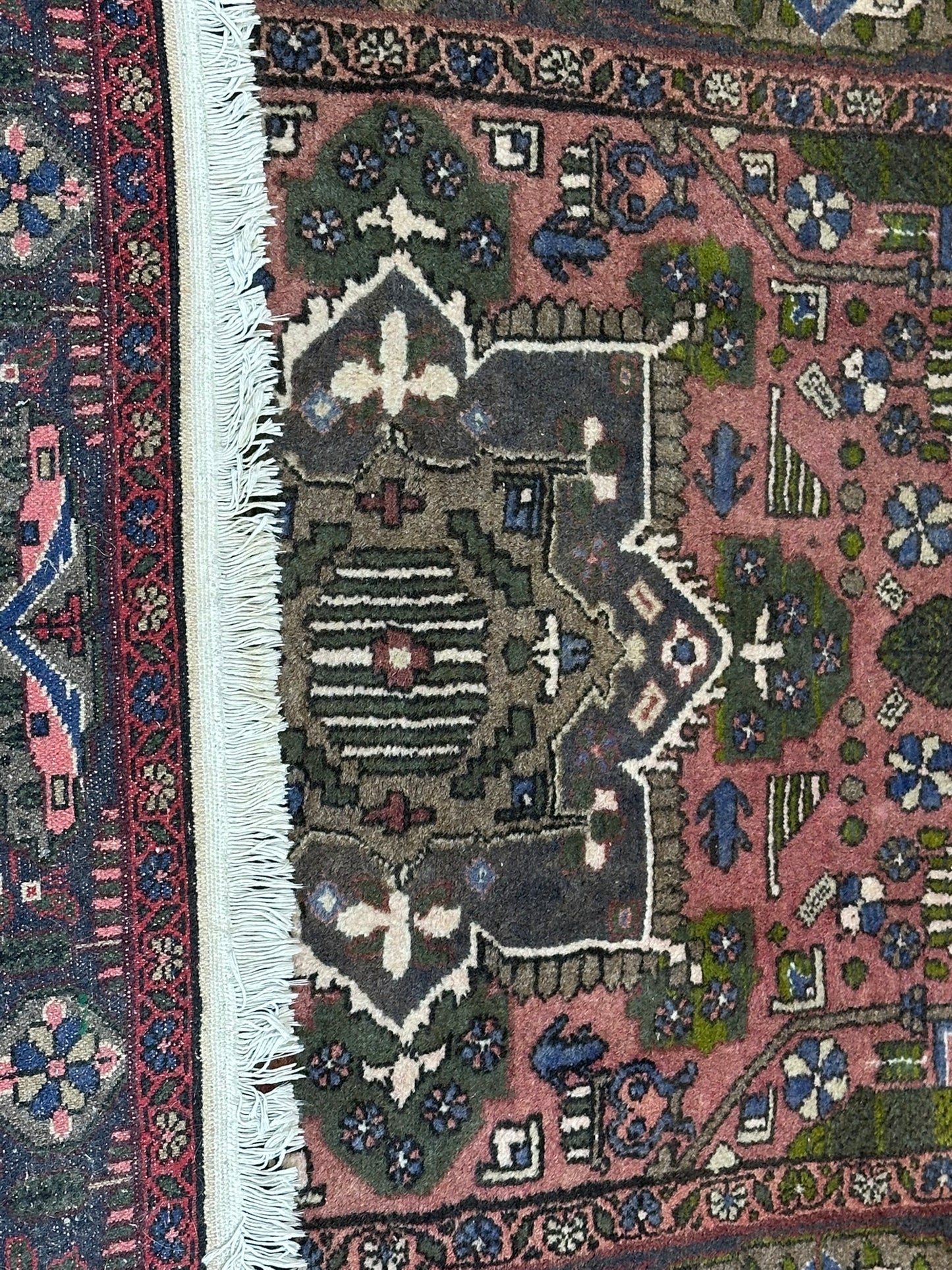 Handgeknüpfter Bidjar Perserteppich  Wolle, 125x85 cm