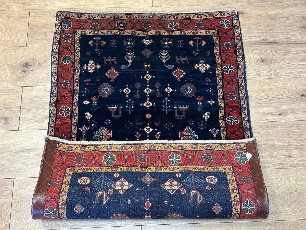 Orientteppich handgeknüpft Ghaschguli Gabbeh 145x95 cm