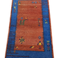 Orientteppich handgeknüpft Indian Gabbeh Wolle 166x93 cm