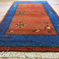 Orientteppich handgeknüpft Indian Gabbeh Wolle 166x93 cm