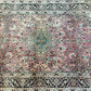Handgeknüpfter Orientteppich - Kaschmir Ghom Seidenteppich 185x120cm