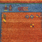 Orientteppich handgeknüpft Indian Gabbeh Wolle 166x93 cm