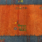 Orientteppich handgeknüpft Indian Gabbeh Wolle 166x93 cm