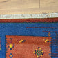 Orientteppich handgeknüpft Indian Gabbeh Wolle 166x93 cm
