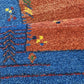 Orientteppich handgeknüpft Indian Gabbeh Wolle 166x93 cm