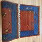 Orientteppich handgeknüpft Indian Gabbeh Wolle 166x93 cm