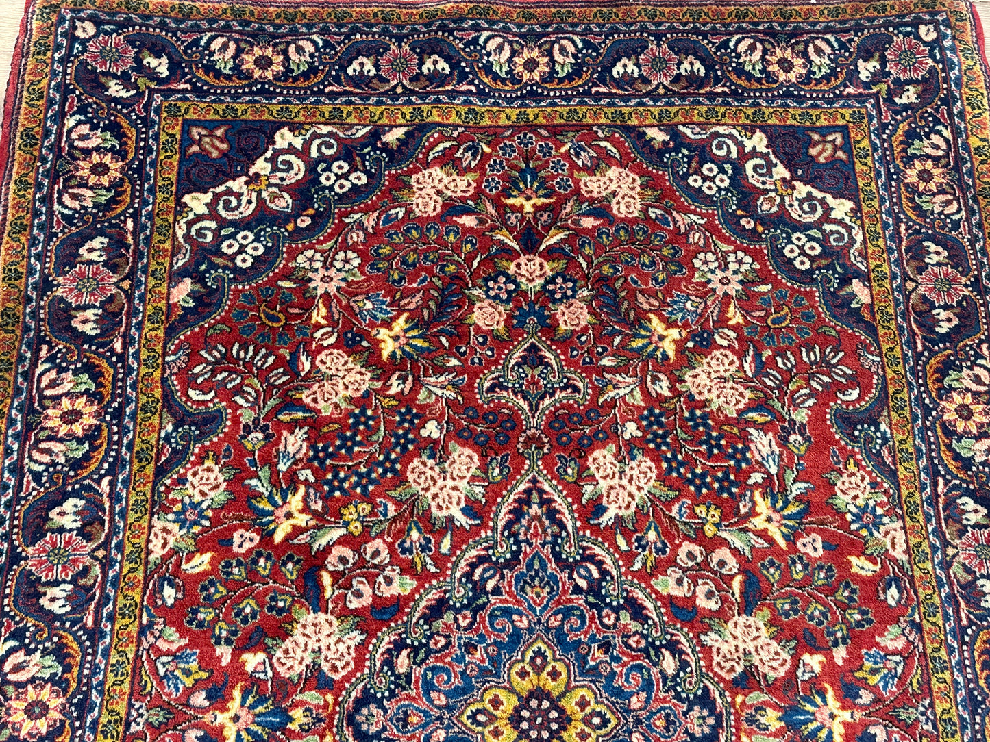 Handgeknüpfter Perser Orientteppich "Sarouck" 160x110 cm