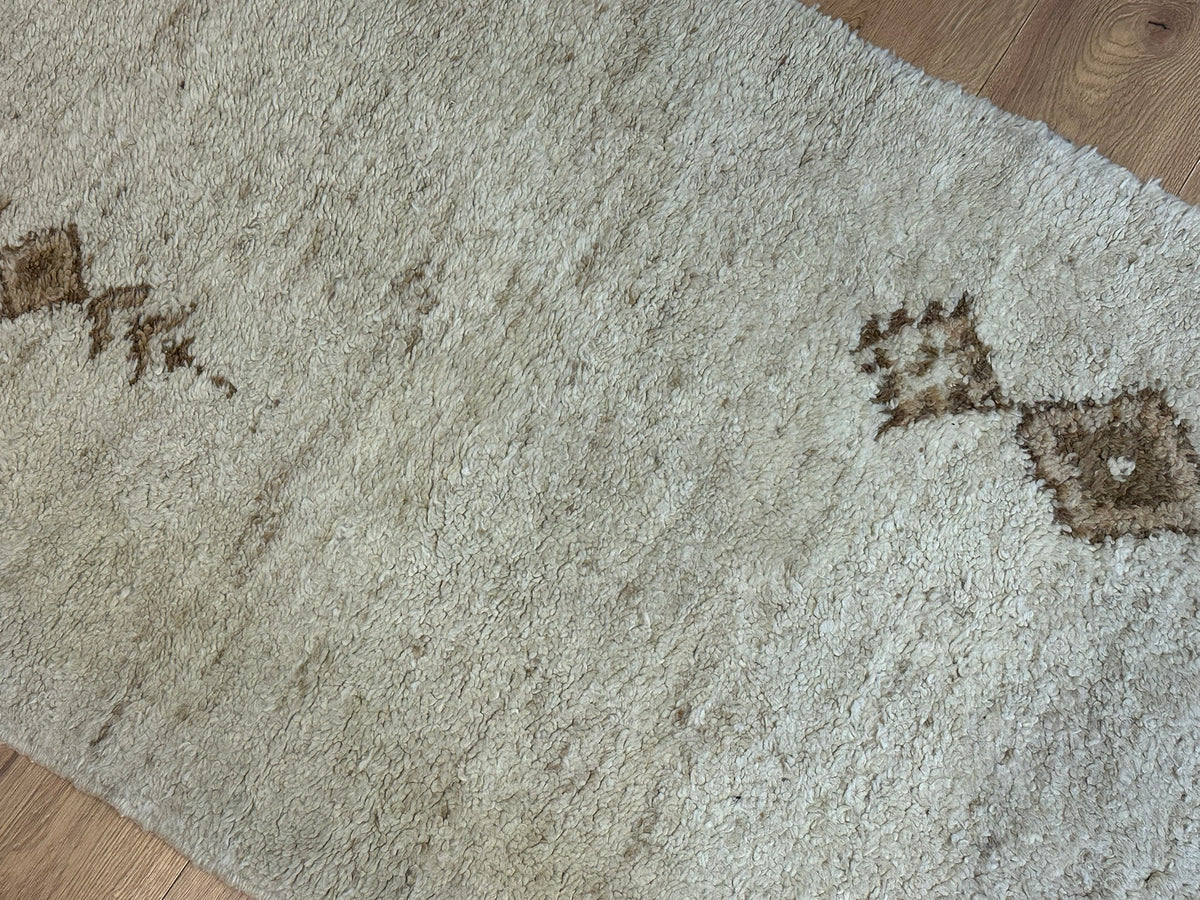 Orientteppich handgeknüpft Berber Wolle 156x90 cm