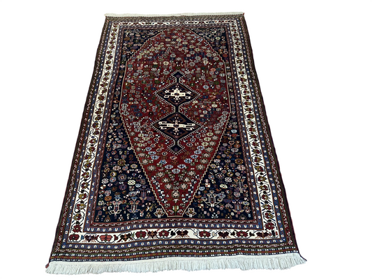 Orientteppich handgeknüpft Gaschguli 247x154 cm