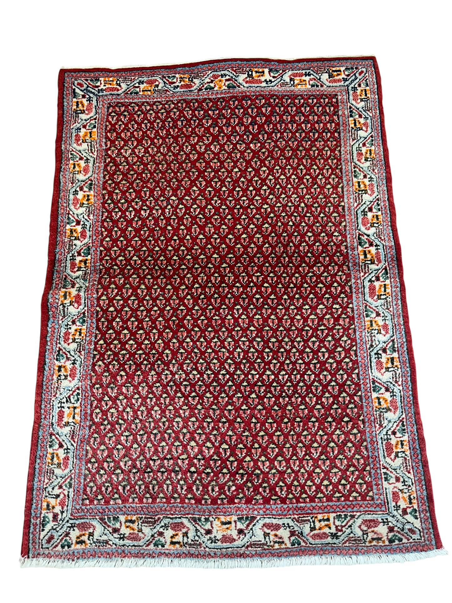 Orientteppich handgeknüpft Sarough Mir 155x110 cm