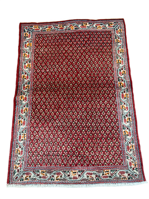 Orientteppich handgeknüpft Sarough Mir 155x110 cm
