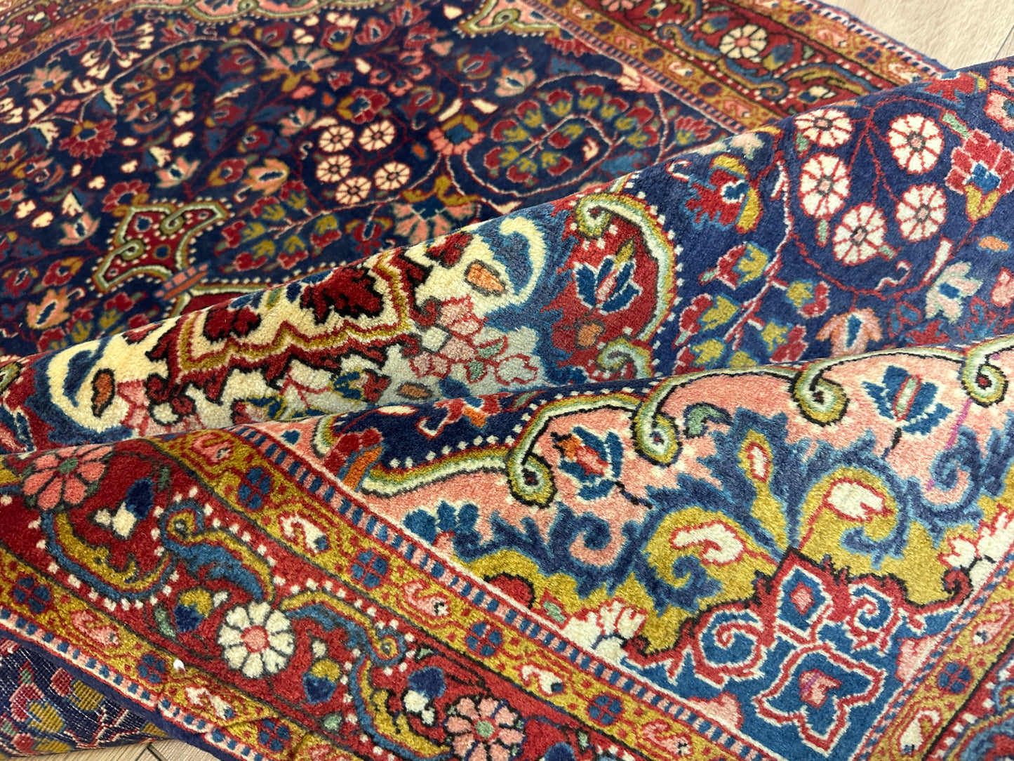 Handgeknüpfter Perser Orientteppich "Malayer" 150x100 cm