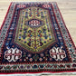 Orientteppich handgeknüpft Abadeh Naturfarben 100x60 cm