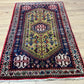 Orientteppich handgeknüpft Abadeh Naturfarben 100x60 cm