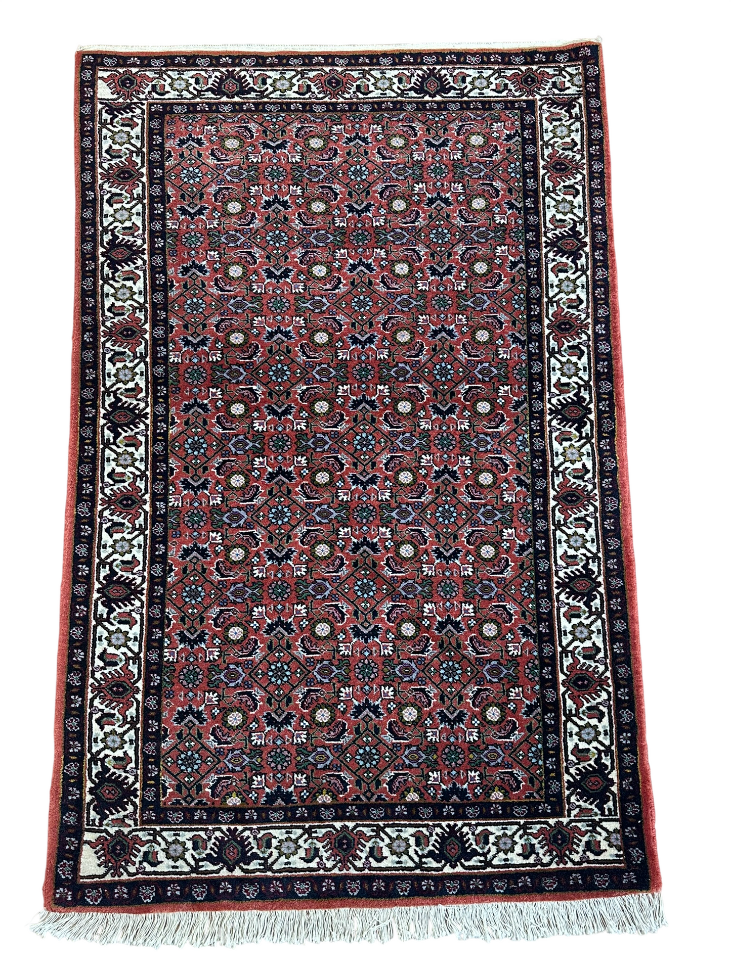 Orientteppich handgeknüpft Bidjar 136x86 cm