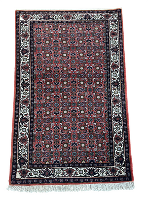 Orientteppich handgeknüpft Bidjar 136x86 cm