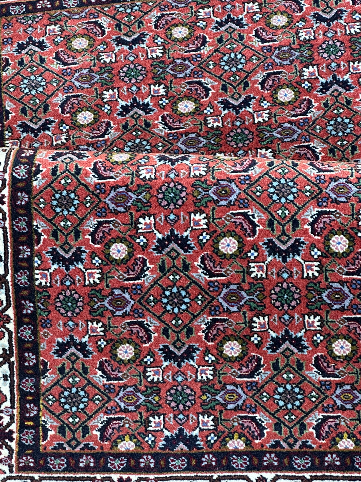 Orientteppich handgeknüpft Bidjar 136x86 cm