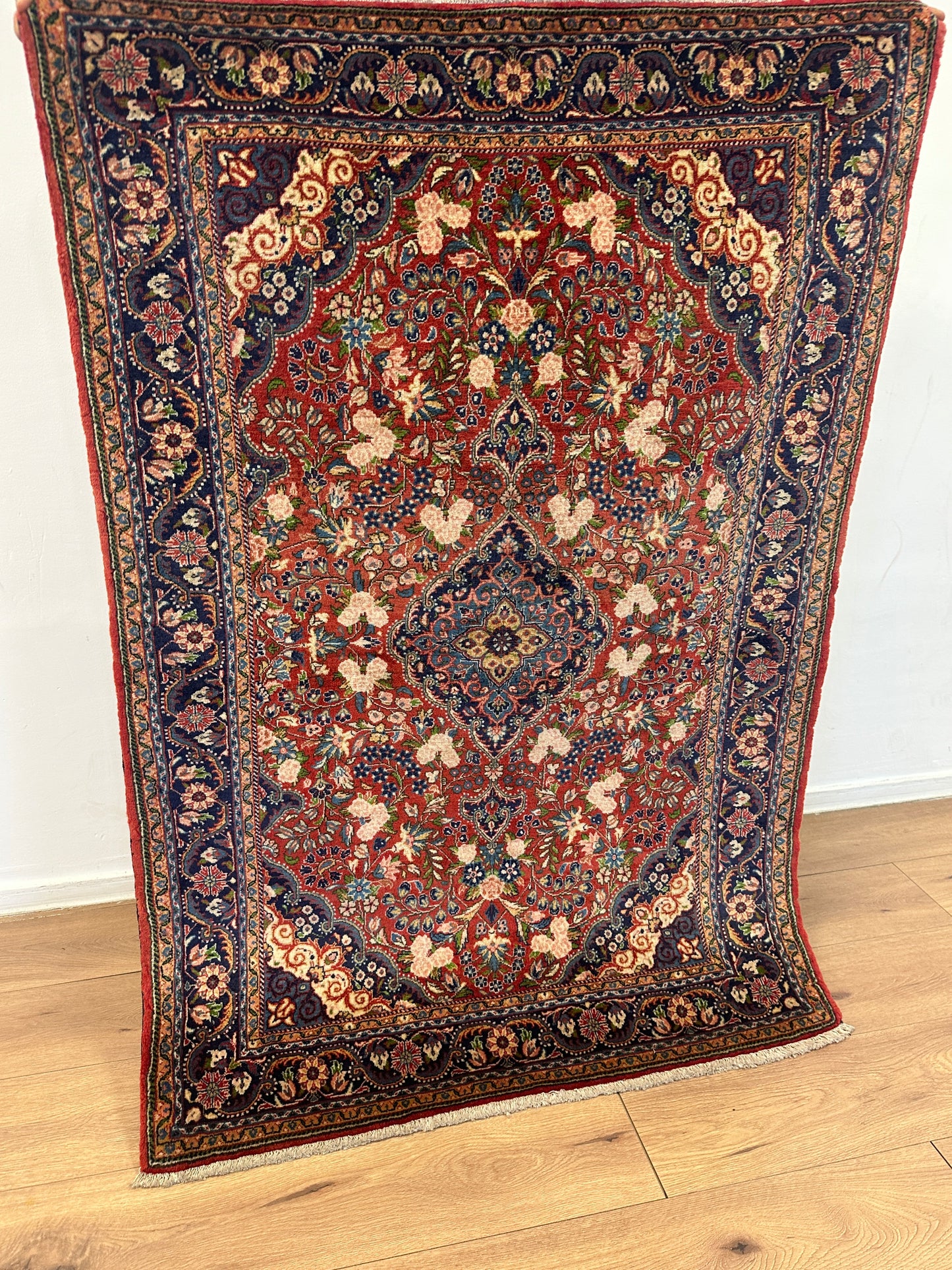 Handgeknüpfter Perser Orientteppich "Malayer Sarough" 150x105 cm